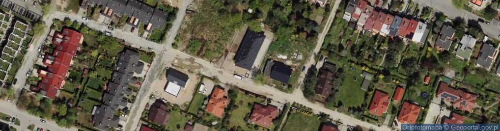 Zdjęcie satelitarne Będkowska ul.