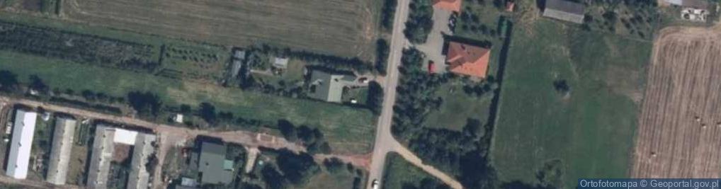 Zdjęcie satelitarne Bitwy Arcelińskiej ul.
