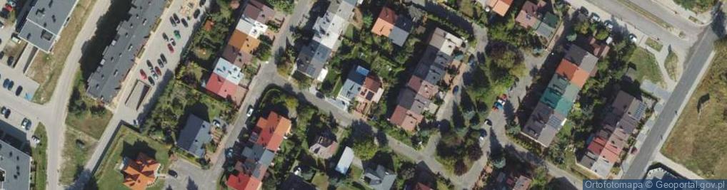 Zdjęcie satelitarne Bittnera Ludwika, gen. ul.
