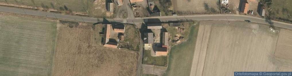 Zdjęcie satelitarne Białawy ul.