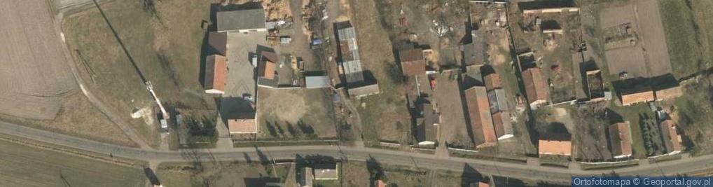 Zdjęcie satelitarne Białawy Wielkie ul.