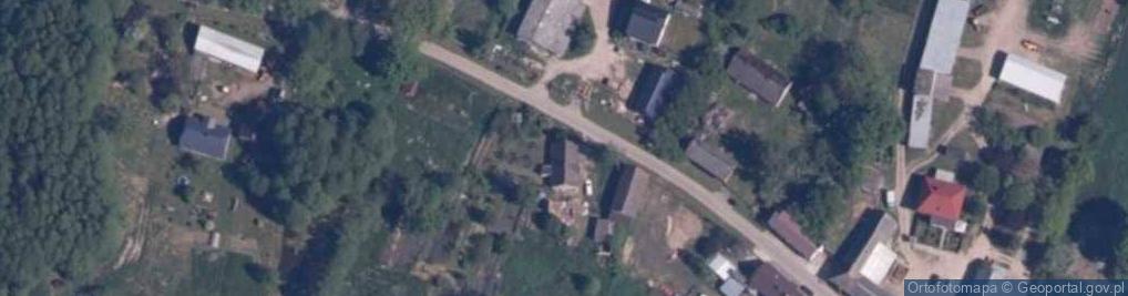 Zdjęcie satelitarne Białęcino ul.