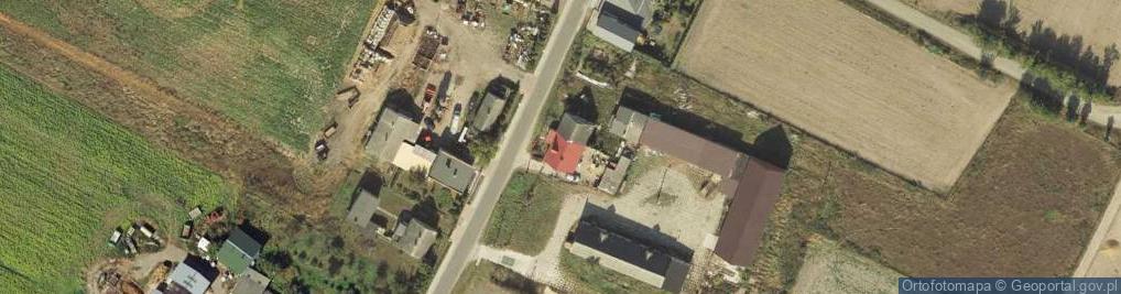 Zdjęcie satelitarne Białożewin ul.
