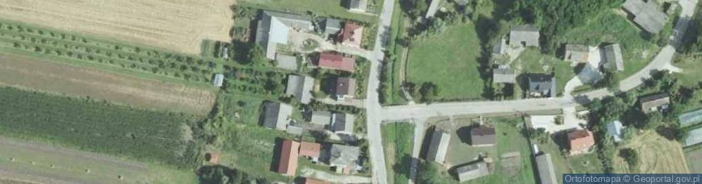 Zdjęcie satelitarne Biechów ul.
