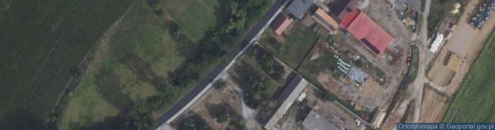Zdjęcie satelitarne Bieczyny ul.