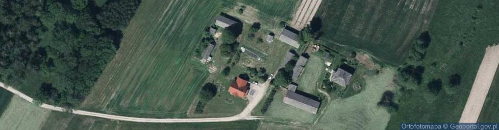 Zdjęcie satelitarne Bielany Duże ul.