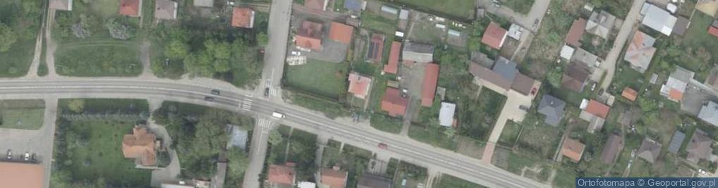 Zdjęcie satelitarne Białowieska ul.
