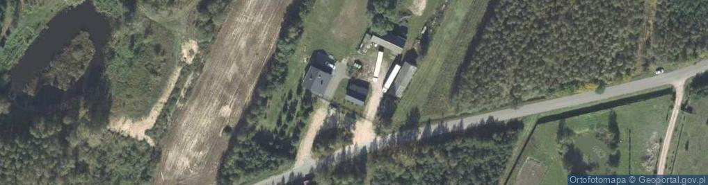 Zdjęcie satelitarne Bieniów ul.