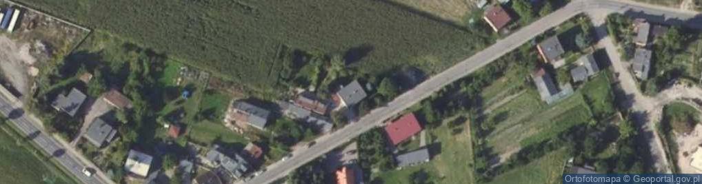 Zdjęcie satelitarne Bierzwienna Długa-Kolonia ul.