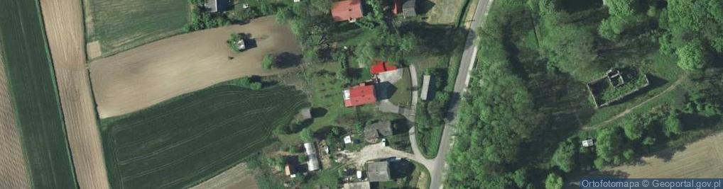 Zdjęcie satelitarne Biórków Wielki ul.