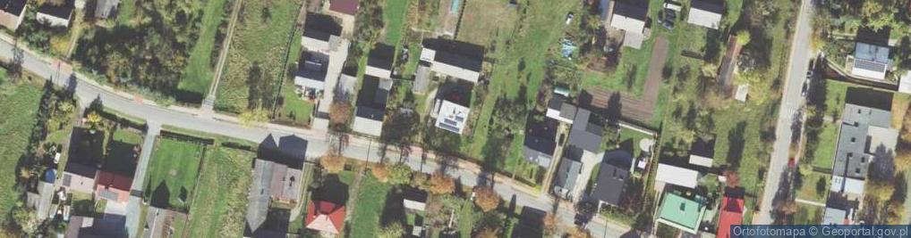Zdjęcie satelitarne Biskupice Zabaryczne ul.