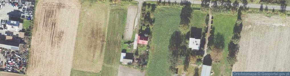 Zdjęcie satelitarne Biskupice Zabaryczne ul.
