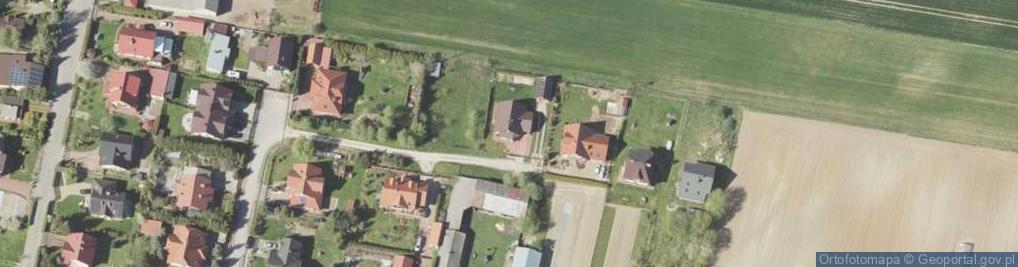 Zdjęcie satelitarne Biskupie-Kolonia ul.