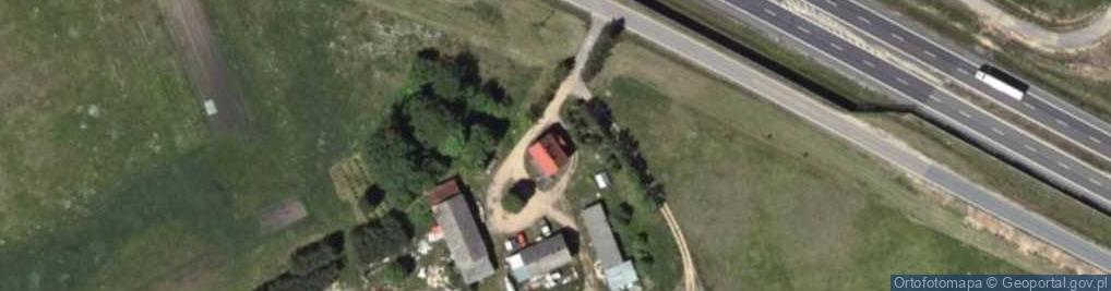 Zdjęcie satelitarne Biskupiec-Kolonia Druga ul.