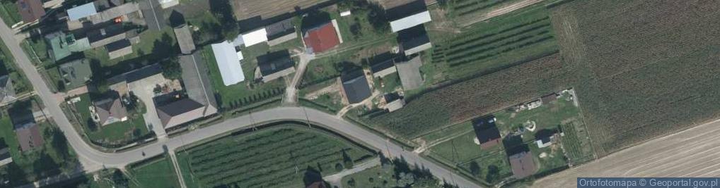 Zdjęcie satelitarne Biszcza-Kolonia ul.