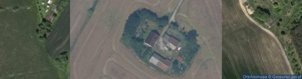 Zdjęcie satelitarne Bisztynek-Kolonia ul.