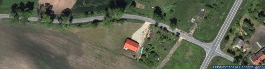 Zdjęcie satelitarne Bisztynek-Kolonia ul.
