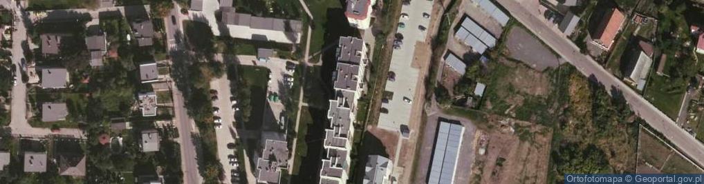 Zdjęcie satelitarne Białogórska ul.