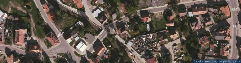 Zdjęcie satelitarne Biskupia ul.