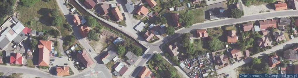 Zdjęcie satelitarne Biskupia ul.
