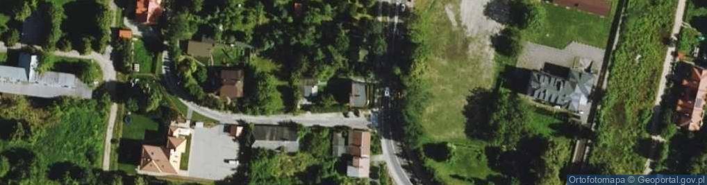 Zdjęcie satelitarne Biskupicka ul.
