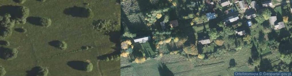 Zdjęcie satelitarne Biegunów ul.