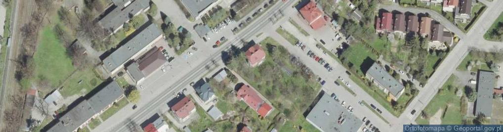 Zdjęcie satelitarne Biecka ul.