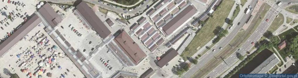 Zdjęcie satelitarne Bieńczycka ul.