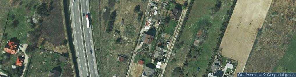 Zdjęcie satelitarne Bielańska ul.