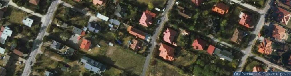Zdjęcie satelitarne Białej Brzozy ul.