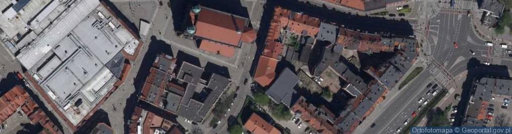 Zdjęcie satelitarne Biskupia ul.