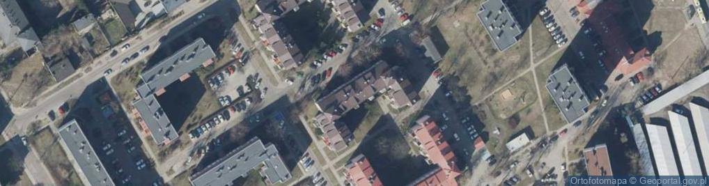 Zdjęcie satelitarne Białostocka ul.