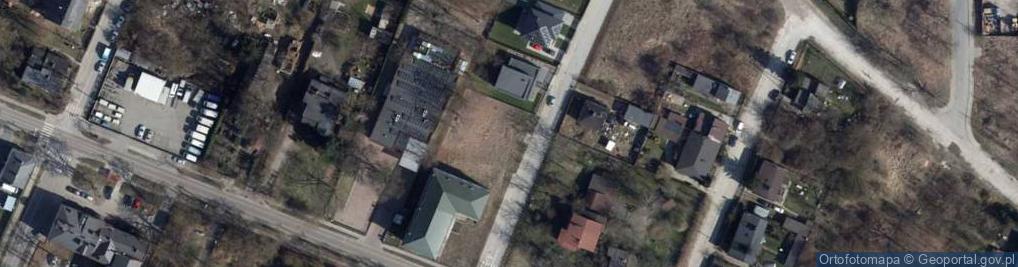 Zdjęcie satelitarne Biskupińska ul.