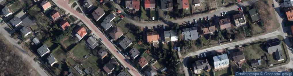 Zdjęcie satelitarne Bilardowa ul.