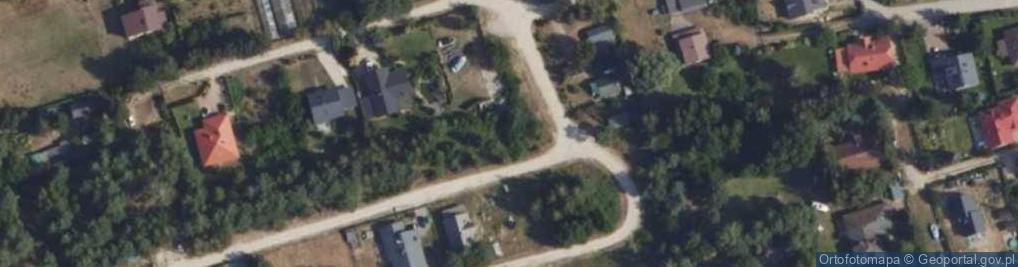 Zdjęcie satelitarne Białego Bzu ul.