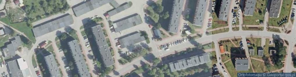 Zdjęcie satelitarne Białe Zagłębie ul.