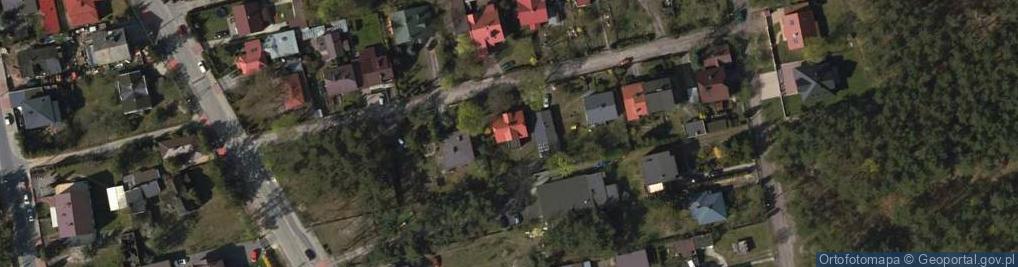 Zdjęcie satelitarne Białołęcka ul.