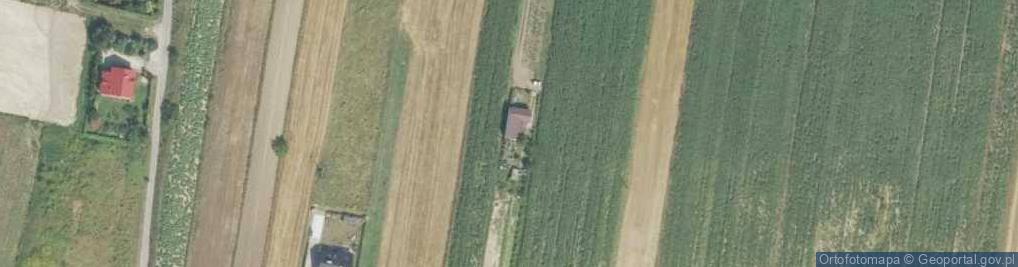 Zdjęcie satelitarne Biały Krzyż ul.