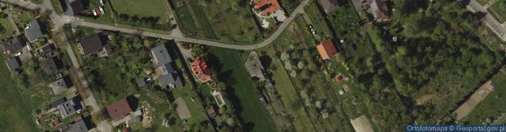 Zdjęcie satelitarne Bitwy Olzańskiej ul.