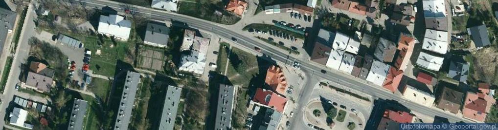 Zdjęcie satelitarne Bieleckiego, dr. ul.
