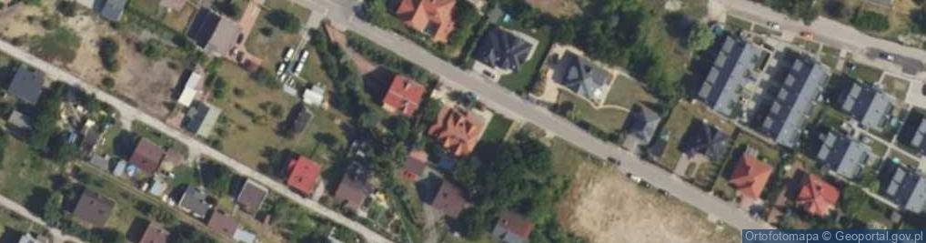 Zdjęcie satelitarne Bieszczadzka ul.