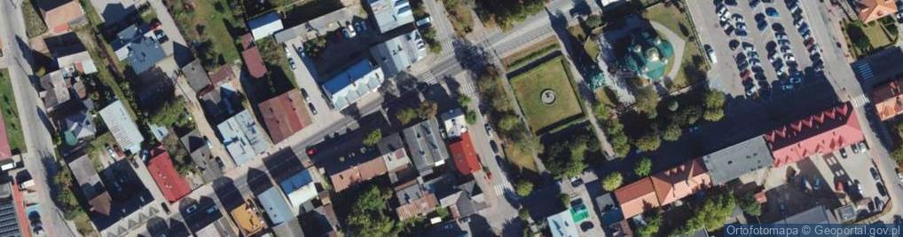 Zdjęcie satelitarne Białostocka ul.