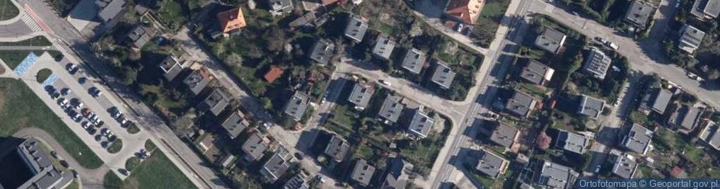 Zdjęcie satelitarne Biberaska ul.