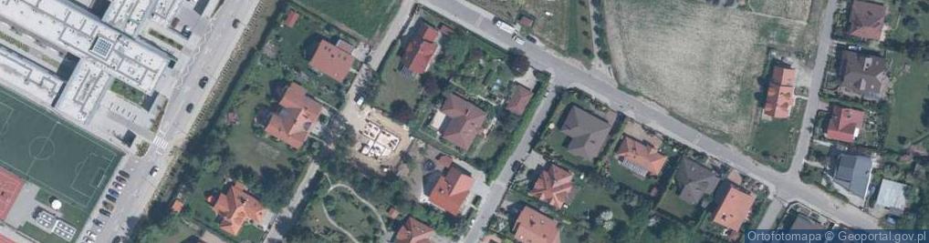 Zdjęcie satelitarne Biskupicka ul.