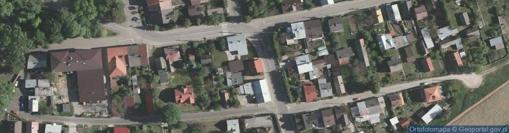 Zdjęcie satelitarne Bieliniecka ul.