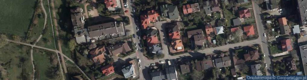 Zdjęcie satelitarne Biernata z Lublina ul.