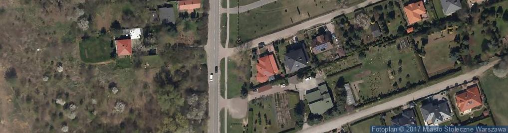 Zdjęcie satelitarne Białołęcka ul.