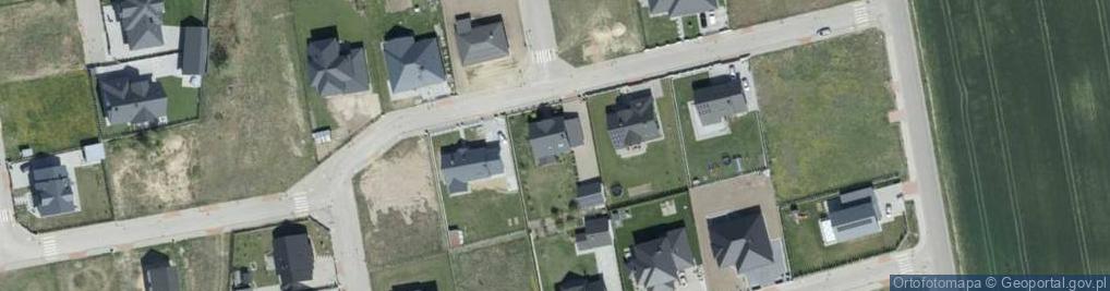 Zdjęcie satelitarne Bitwy Warszawskiej ul.