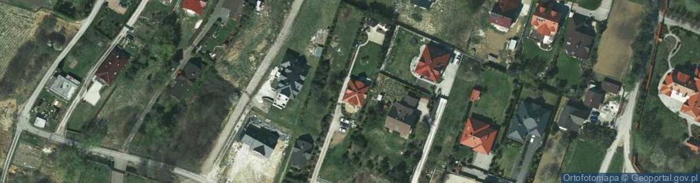 Zdjęcie satelitarne Białych Brzóz ul.