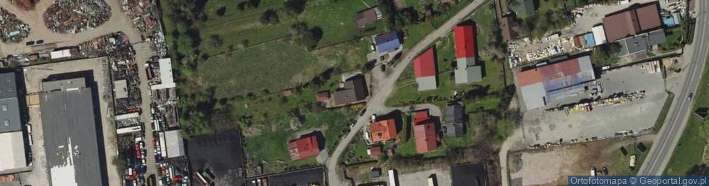 Zdjęcie satelitarne Bielów ul.